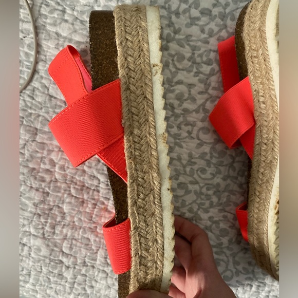 Steve Madden platform sandals pink - Picture 4 of 5